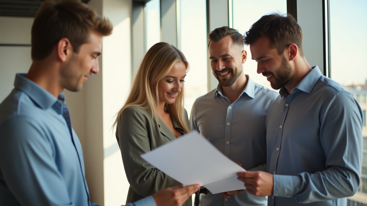 Personas aprendiendo sobre finanzas